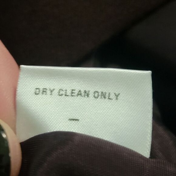 Nine to Five Crocodile Aubergine Pencil Skirt - Picture 8 of 9